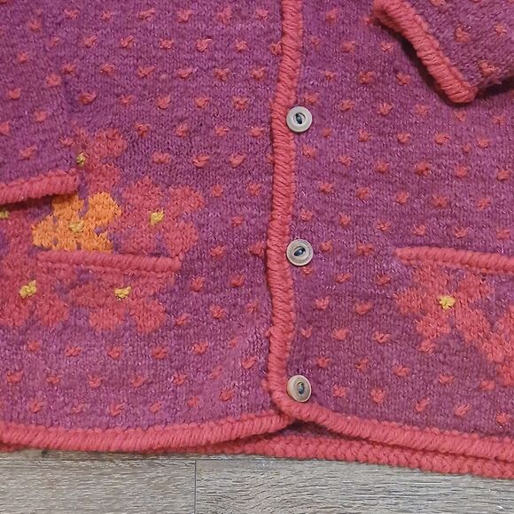 Amano Floral Chunky Knit Sweater - Picture 2 of 9